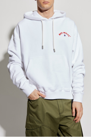 Off-White Sweatshirt mit Logo