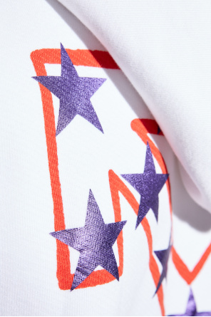 Off-White Sweatshirt mit Logo