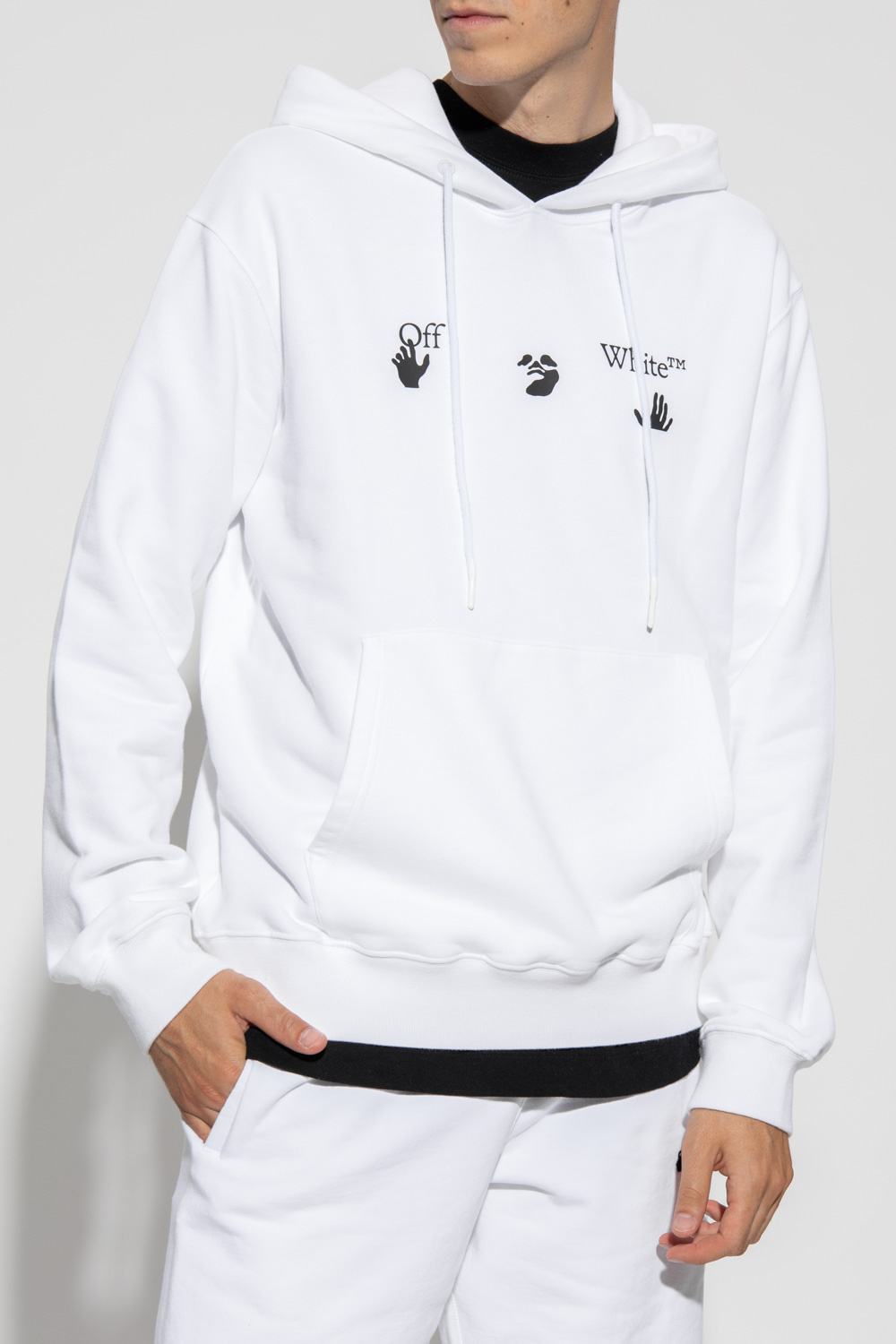 Off-White Hoodie with logo print