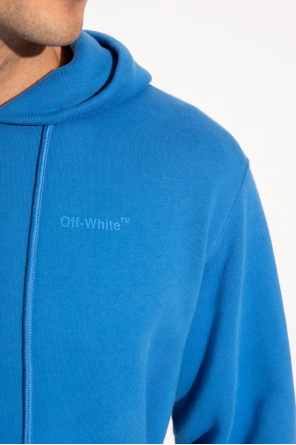 Off-White Cotton teddy hoodie