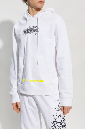 Off-White Embellished philosophy hoodie