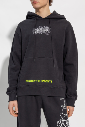 Off-White single hoodie with pocket