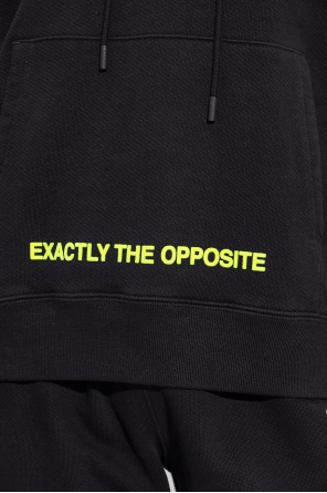 Off-White single hoodie with pocket