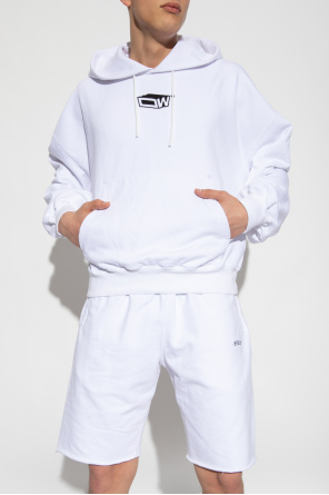 Off-White Logo bande hoodie