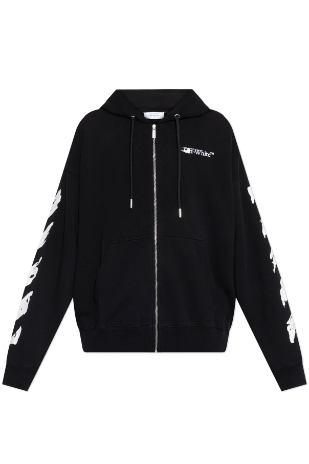Sweatshirt with paint splatter effect, zdjęcie 1 Sweatshirt with paint splatter effect od Off-White