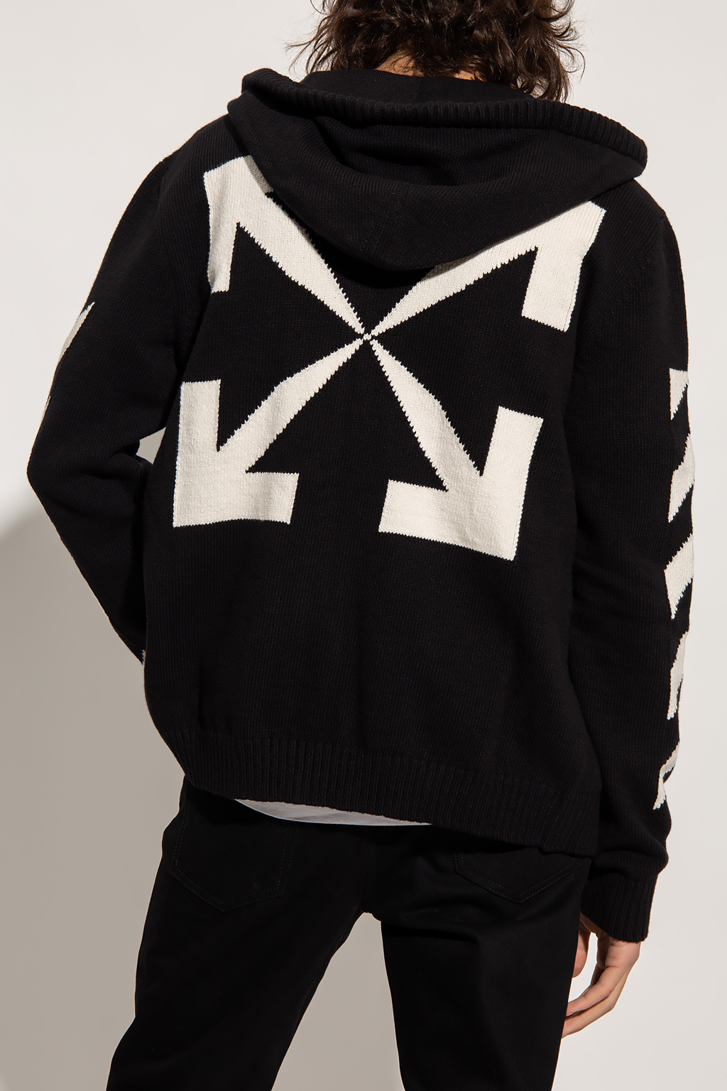 Off-White Skipper Bearwaiian White Long Sleeve Pullover