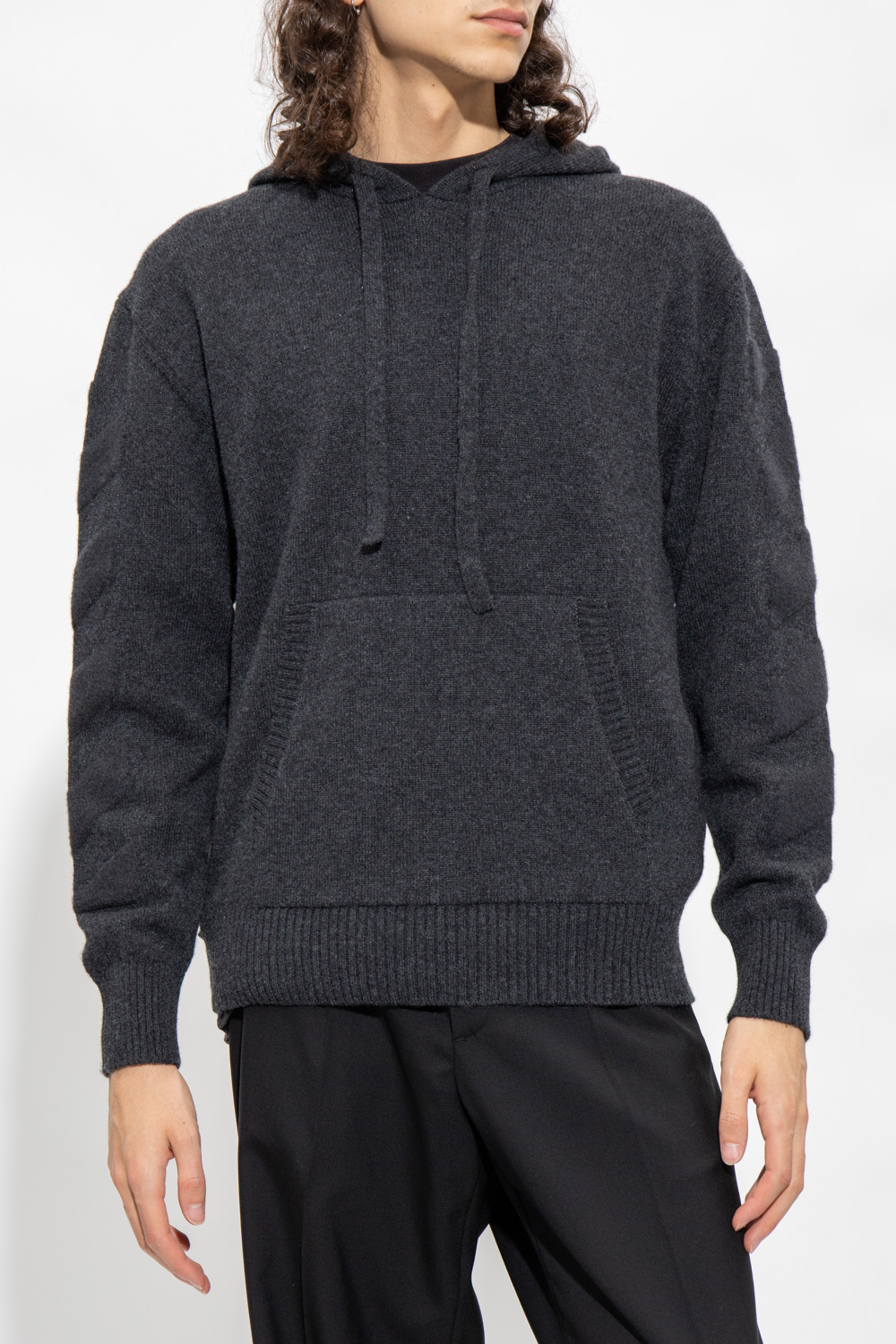 Off-White Cashmere hooded sweater