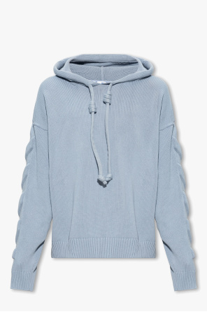 Lacoste drawstring colour-block hoodie
