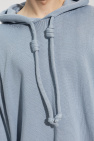 Off-White light blue Hooded sweater
