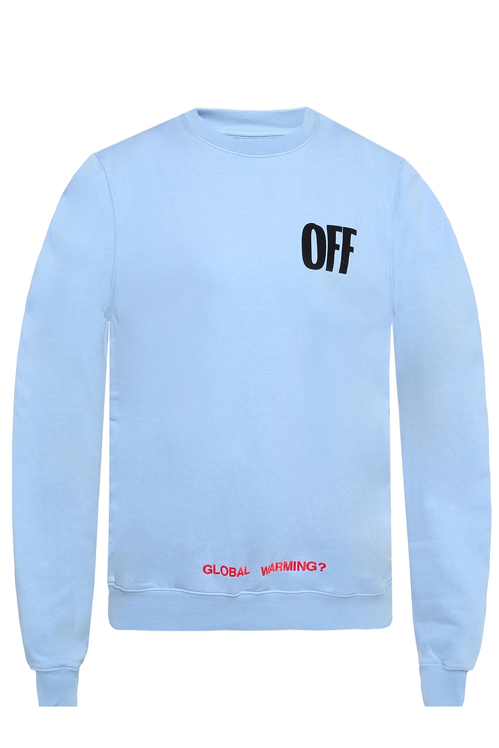 off white logo sweatshirt