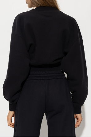 Off-White Cropped sweatshirt with logo