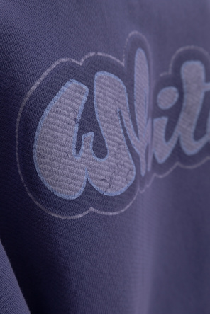 Off-White Sweatshirt mit Logo