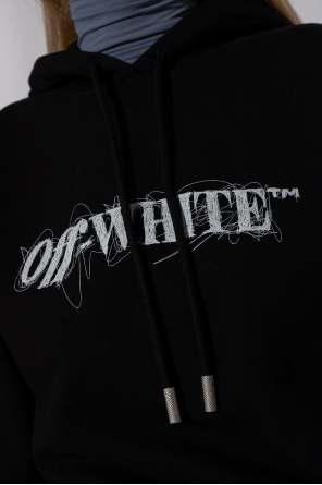 Off-White Cropped Hilfiger hoodie