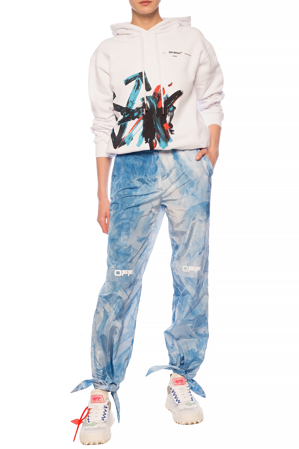 off white polish hoodie