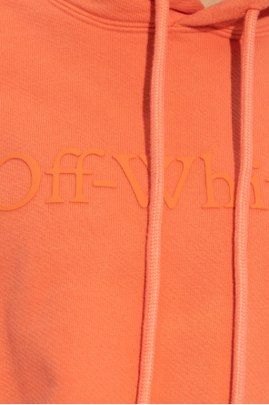 Off-White Logo long-sleeve hoodie
