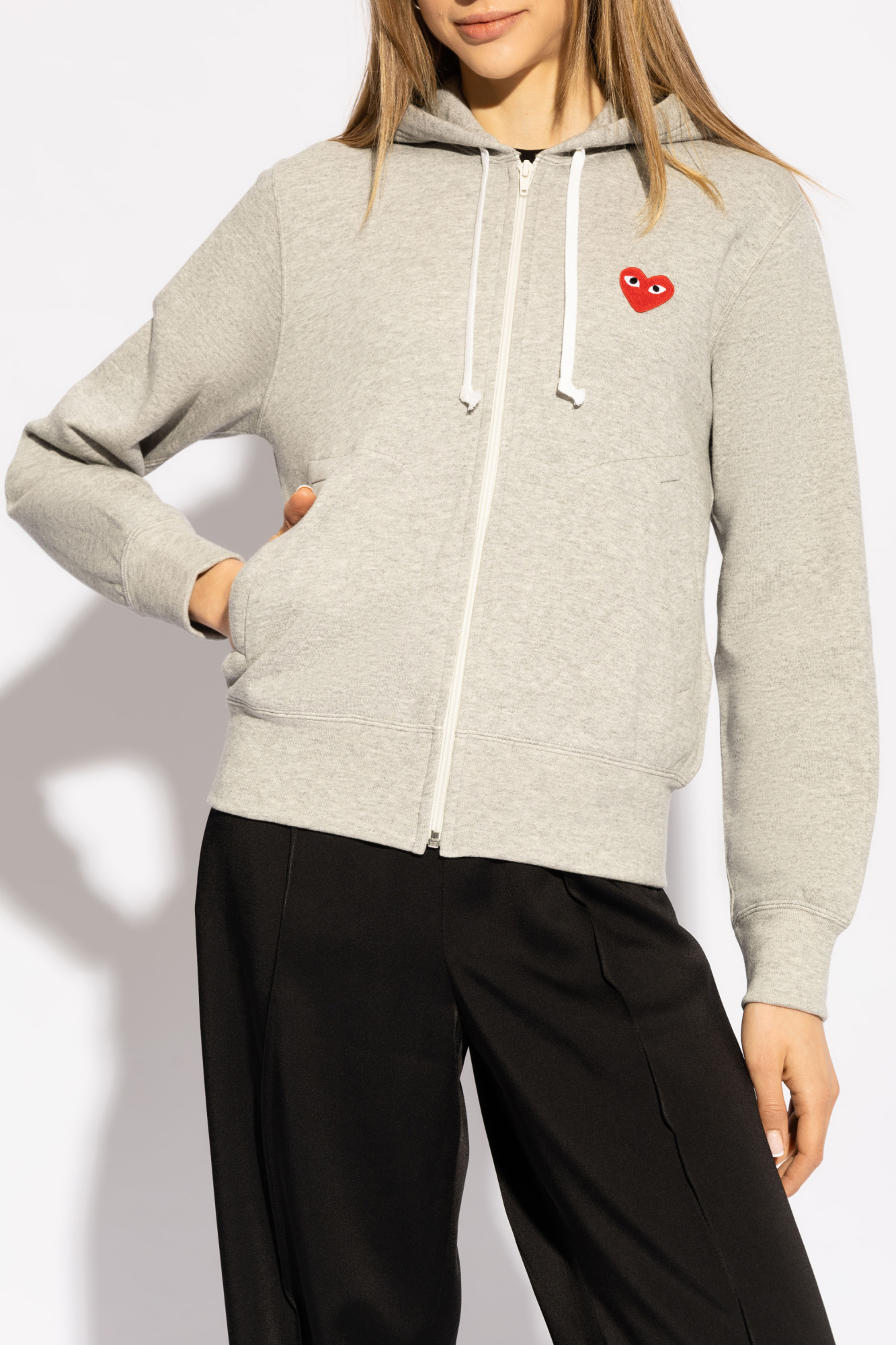 Comme des Garçons Play Patched sweatshirt