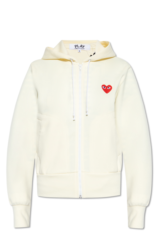 Comme des Garçons Play Hoodie with logo patch
