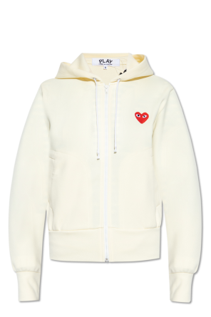 Hoodie with logo patch od Comme des Garçons Play