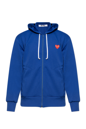 Hoodie with logo patch od Comme des Garçons Play