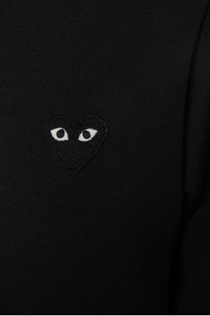 Comme des Garçons Play BOSS Athletic embroidered-logo hoodie