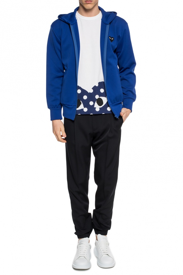 Comme des Garçons Play Branded sweatshirt