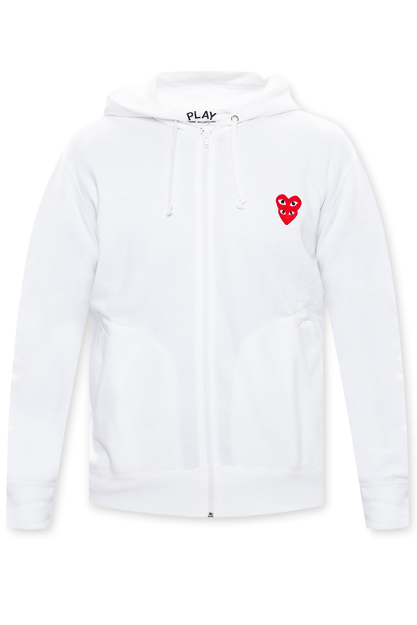 Comme des Garçons Play Logo Uprisal hoodie