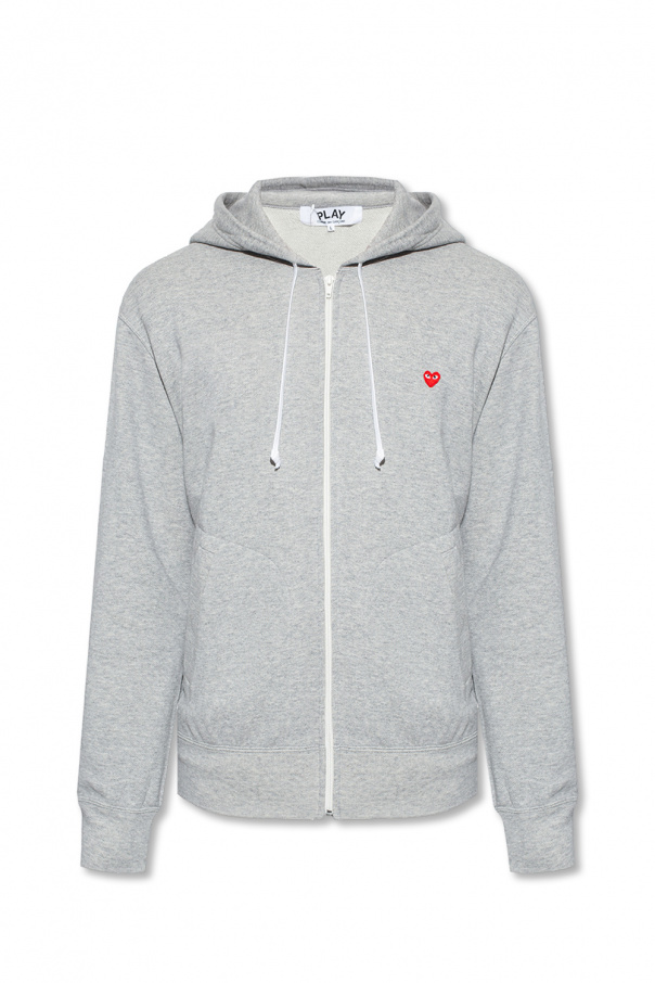 Long Sleeve Wave Shirt Hoodie with logo patch