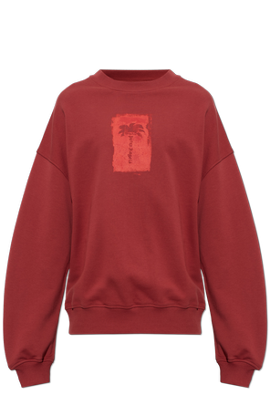 Cotton sweatshirt with print