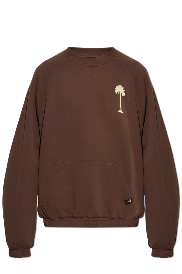 Sweatshirt with print od Palm Angels