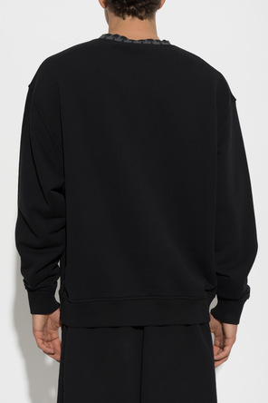 Palm Angels Cotton sweatshirt with pocket