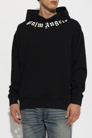 Palm Angels Sweatshirt de algodão com capuz