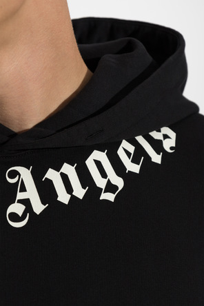 Palm Angels Sweatshirt de algodão com capuz