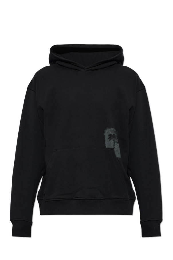 Cotton sweatshirt with print od Palm Angels