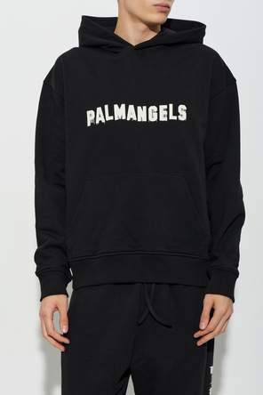 Palm Angels Памучен суитшърт с качулка