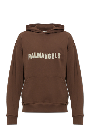 Cotton hoodie with print