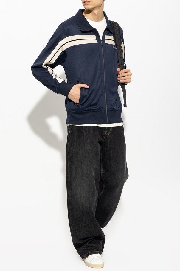 Palm Angels Sudadera con cierre de cremallera