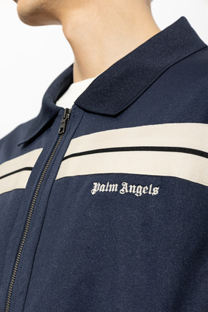Palm Angels Sudadera con cierre de cremallera