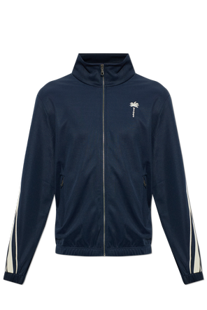 Zip-front sweatshirt
