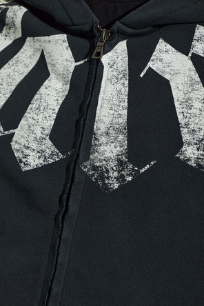Palm Angels Hooded zip-up sweatshirt