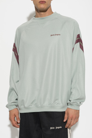 Palm Angels Cotton sweatshirt with embroidered logo