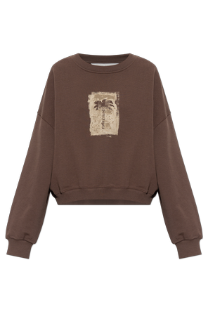 Sudadera de algodón con estampado