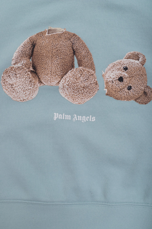 Palm Angels Kids Sweatshirt with teddy bear