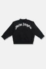 Palm Angels Kids BLACK Sweatshirt with logo