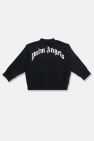 Palm Angels Kids BLACK Sweatshirt with logo