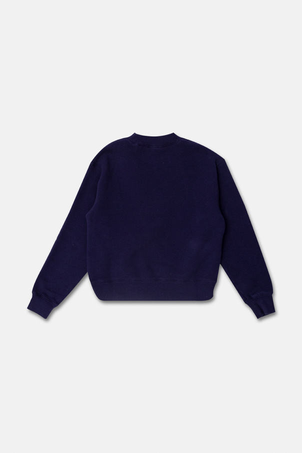 MN BASIC PULLOVER FLEECE Printed long-sleeve sweatshirt