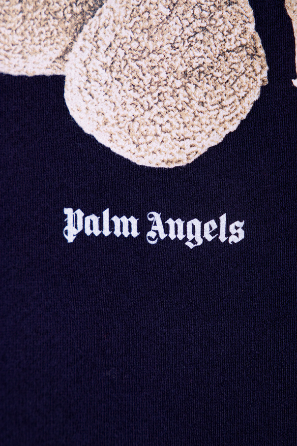 Palm Angels Kids Printed layered sweatshirt