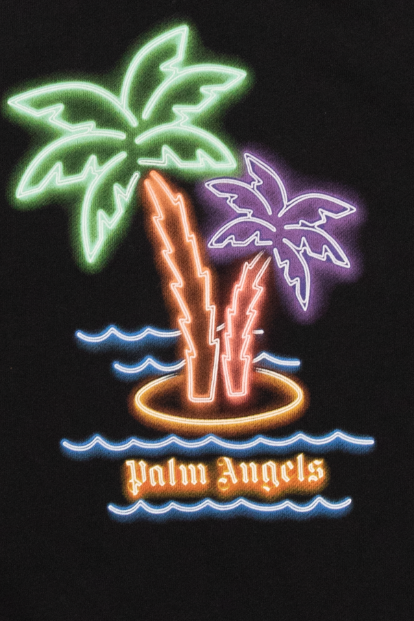 Palm Angels Kids Printed Armour sweatshirt