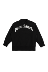 Palm Angels Kids BLACK Sweatshirt with Logo