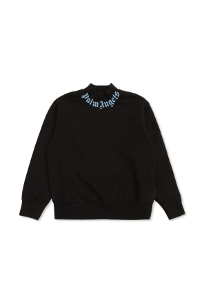 Sweatshirt with a stand-up collar