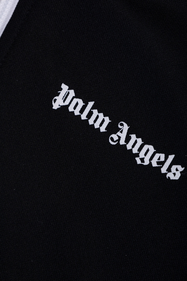 Palm Angels Kids Sweatshirt with standing collar